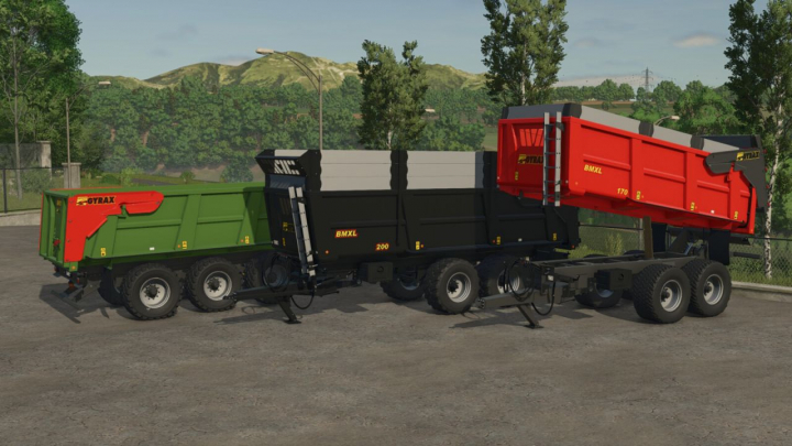 fs25-mods,  Gyrax BMXL PACK V1.0.0.1