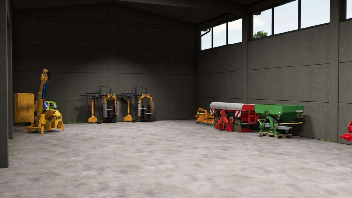 fs25-mods, Prefabricated warehouses v1.0