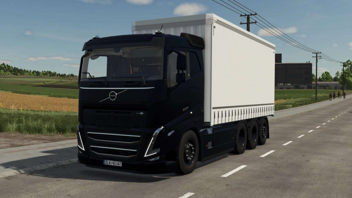 fs25-mods,  Volvo FH16 Box Truck v1.0