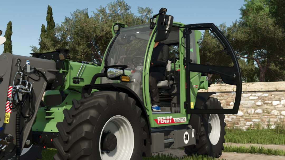 Fendt Cargo T740 / Sennebogen 340G V1.0