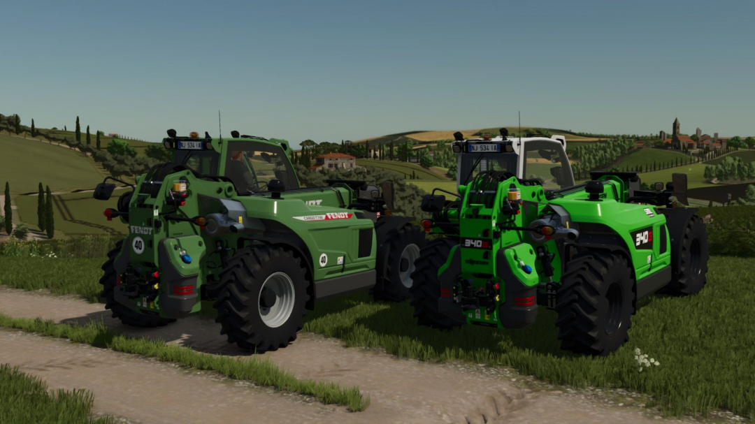 Fendt Cargo T740 / Sennebogen 340G V1.0