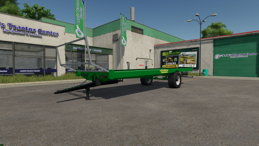 Gourdon semi-mounted tray V1.0