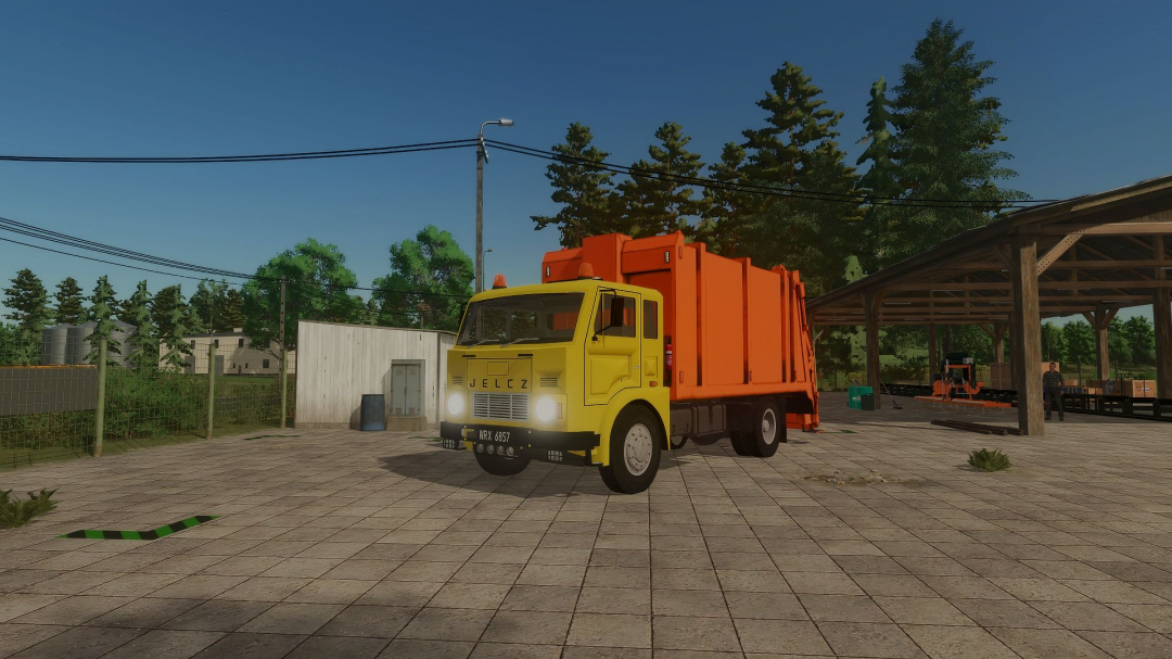 Jelcz 315M garbage truck V1.0
