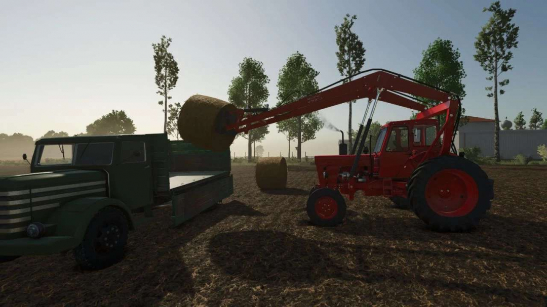 MTZ 50 with stork loader v1.0