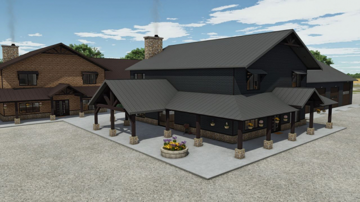 fs25-mods,  BarnDom V1.1