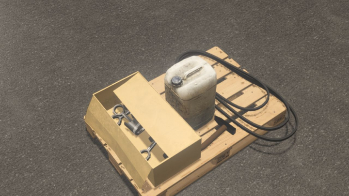 fs25-mods,  Decoration on pallets V1.1