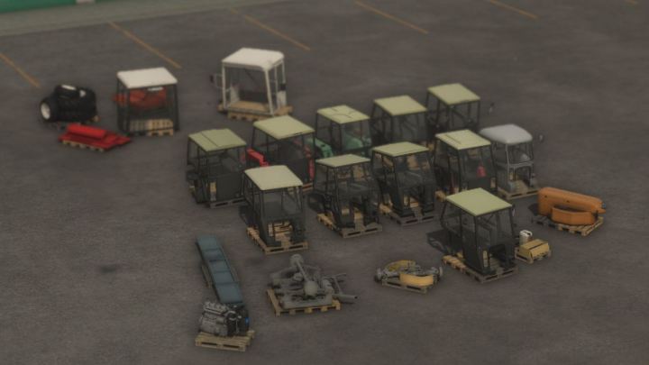 fs25-mods,  Decoration on pallets V1.2