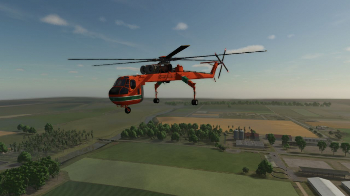 fs25-mods,  Forestry Helicopter V1.0