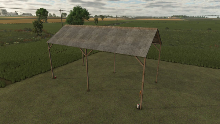 fs25-mods, Wooden Machine Shed V1.0