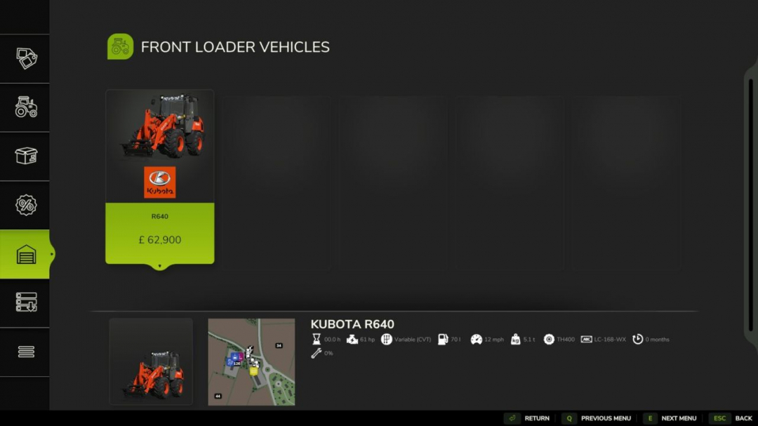 Garage Menu V1.0.0.3