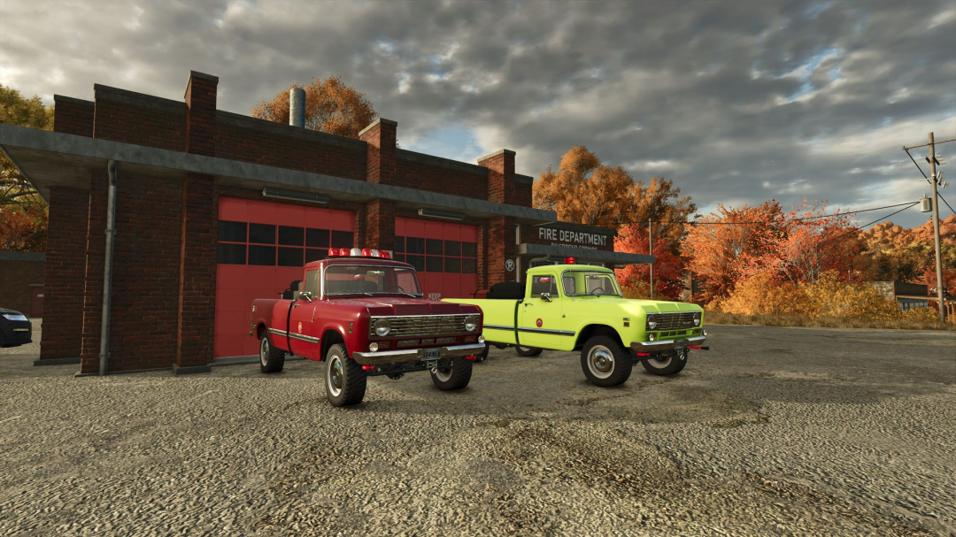 International 200 Series Brush Truck V1.0