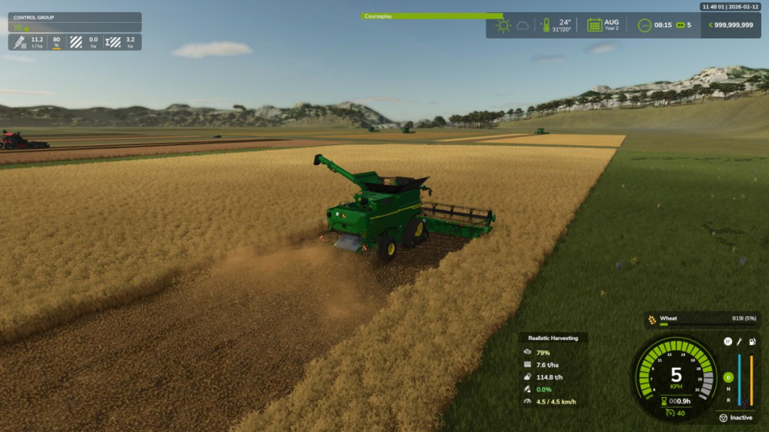 Realistic Harvesting V1.3.2