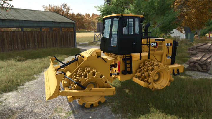 fs25-mods,  CAT 815NG Compactor v1.0