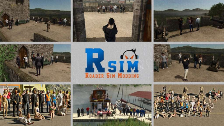 fs25-mods, Placeable People Roleplay v3.0