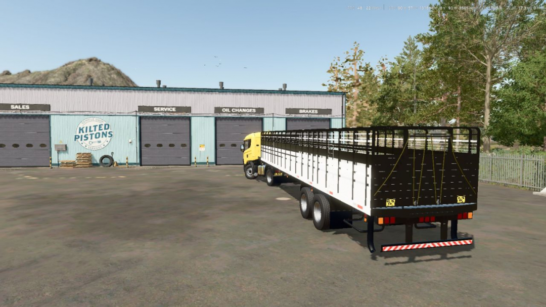2-Axle Cattle Trailer V1.0
