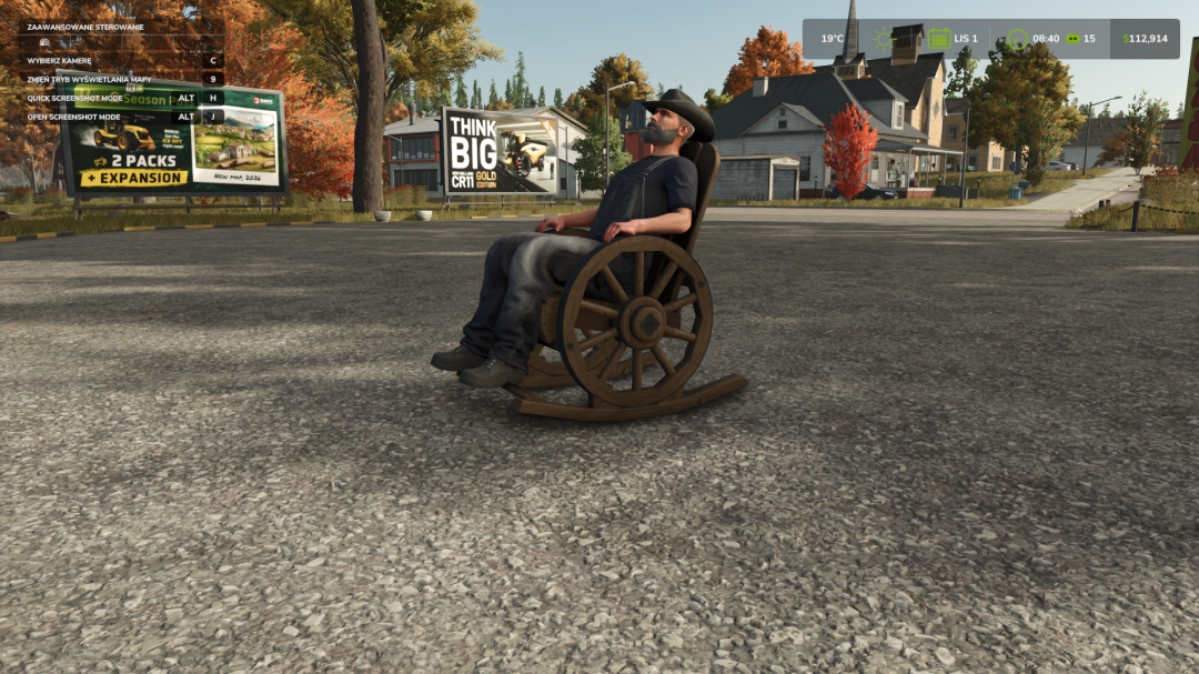 FS25 Adirondack Rocking Chair (PC only)