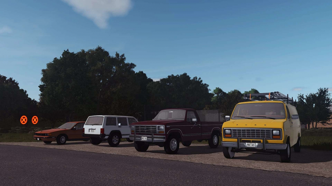 80’s US Traffic Pack (PREFAB) v1.0