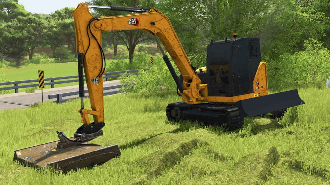 Cat 309CR Mower v1.0