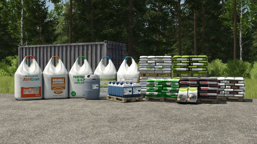Finnish Big Bags And Pallets V1.0