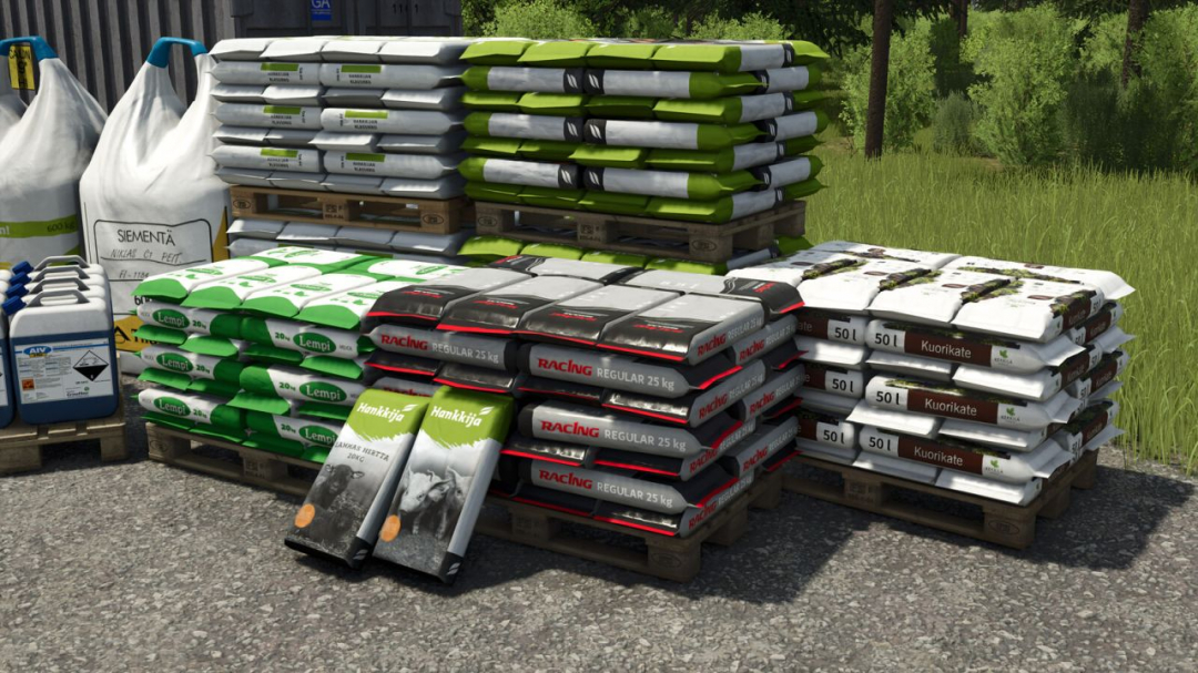 Finnish Big Bags And Pallets V1.0