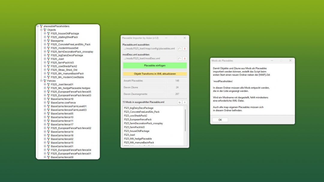 GE10 Script – Placeable Importer Prefab V1.0