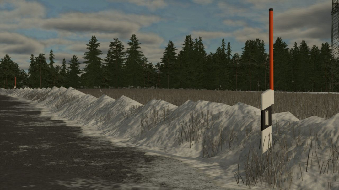 German Guide Posts Prefab V1.0