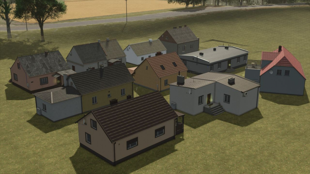 Pack Of Houses From Mlyny v1.0