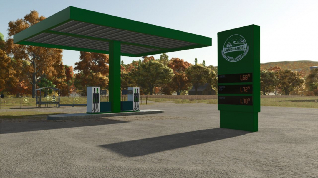 Placeable Gas Station V1.0