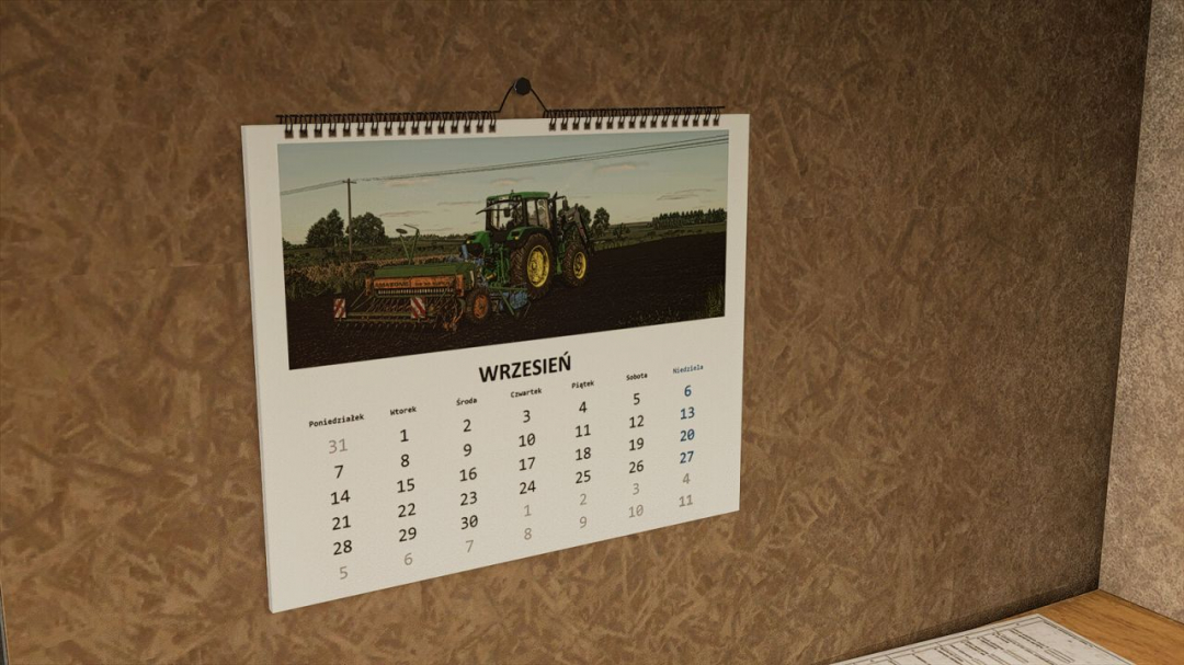 Polish Calendar Prefab V1.0