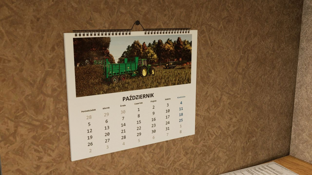 Polish Calendar Prefab V1.0