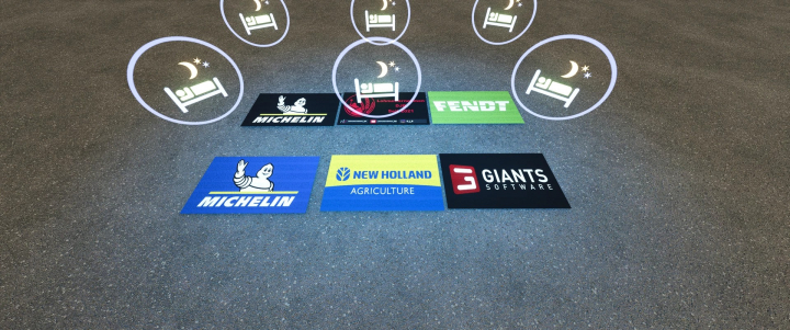 fs25-mods, Doormat with sleep trigger v1.0