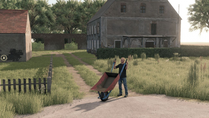 fs25-mods,  GDR Wheel Barrow V1.0