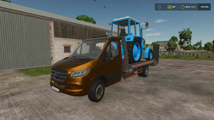 fs25-mods,  Mercedes-Benz Sprinter W910 tow truck V1.0