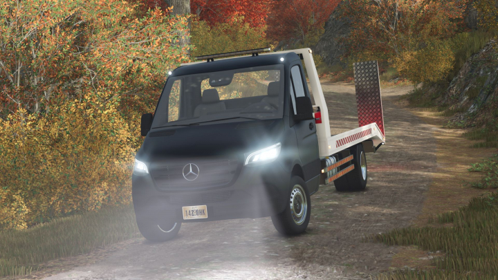 fs25-mods,  Mercedes-Benz Sprinter W910 tow truck V1.0