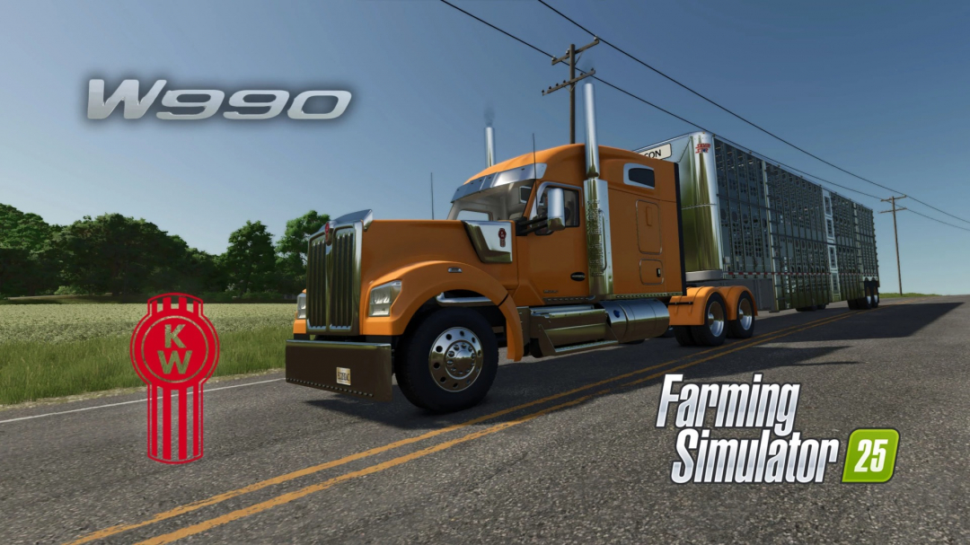 2020 Kenworth W990 – 76 Inch Mid Roof Sleeper v1.0