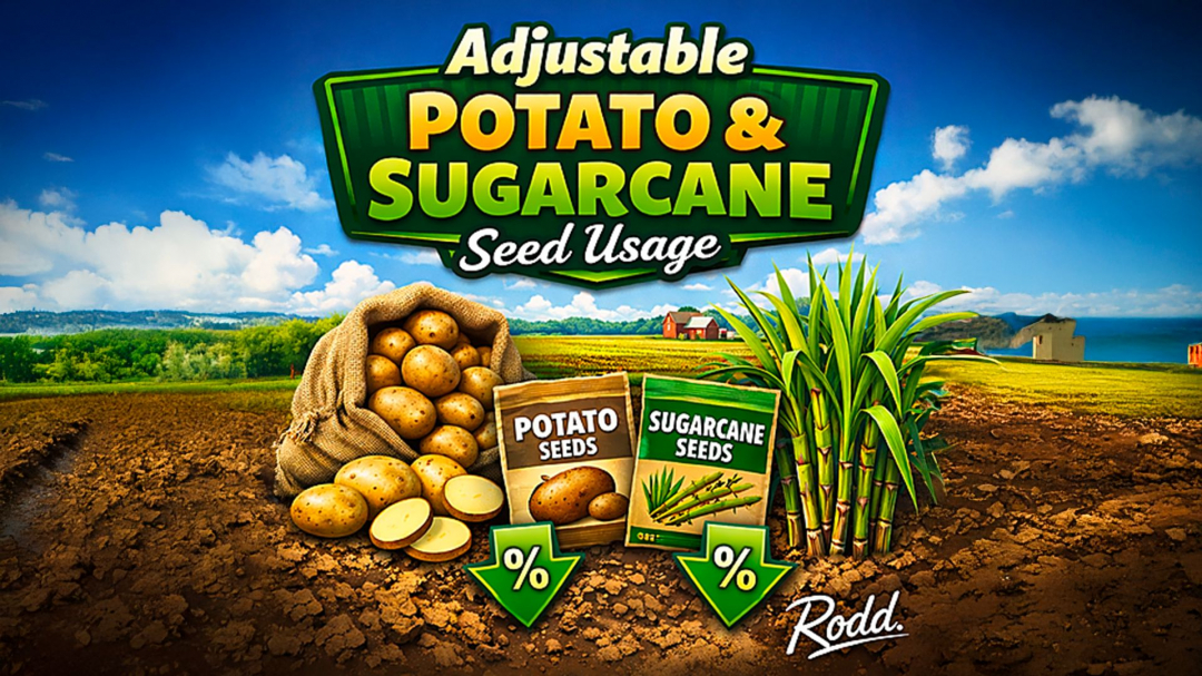 Adjustable Potato Sugarcane Seed Usage V1.0