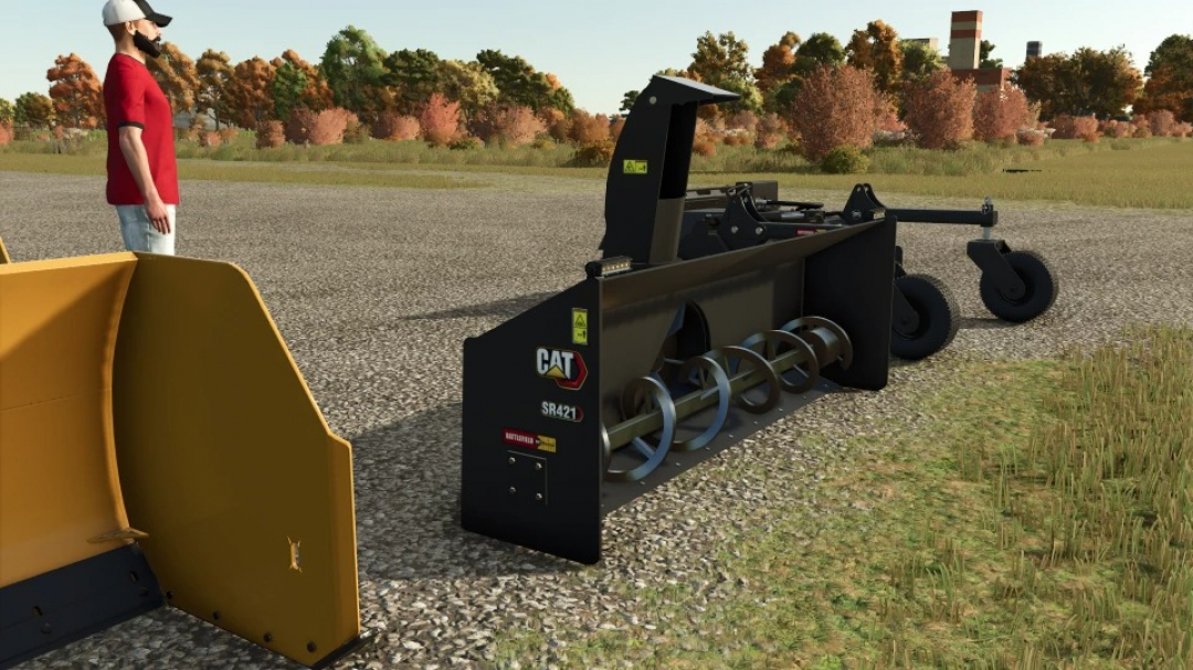 Cat SR421 Snowblower v1.0