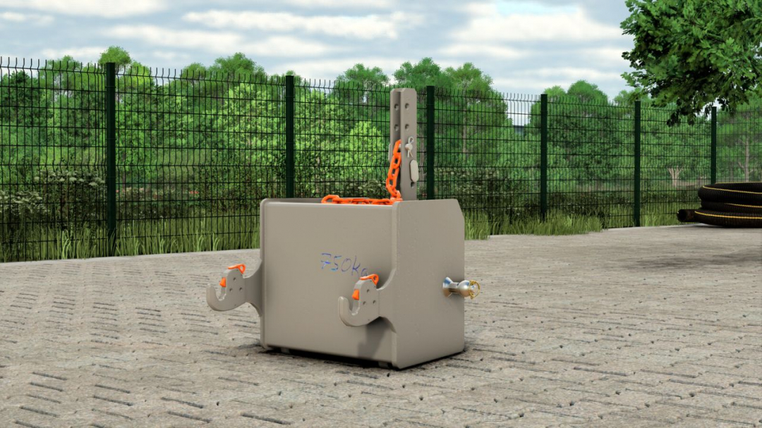 Concrete 750kg Weight V1.0