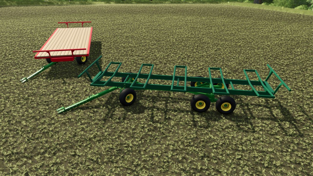 John Deere 1275 Bale Wagons V1.0
