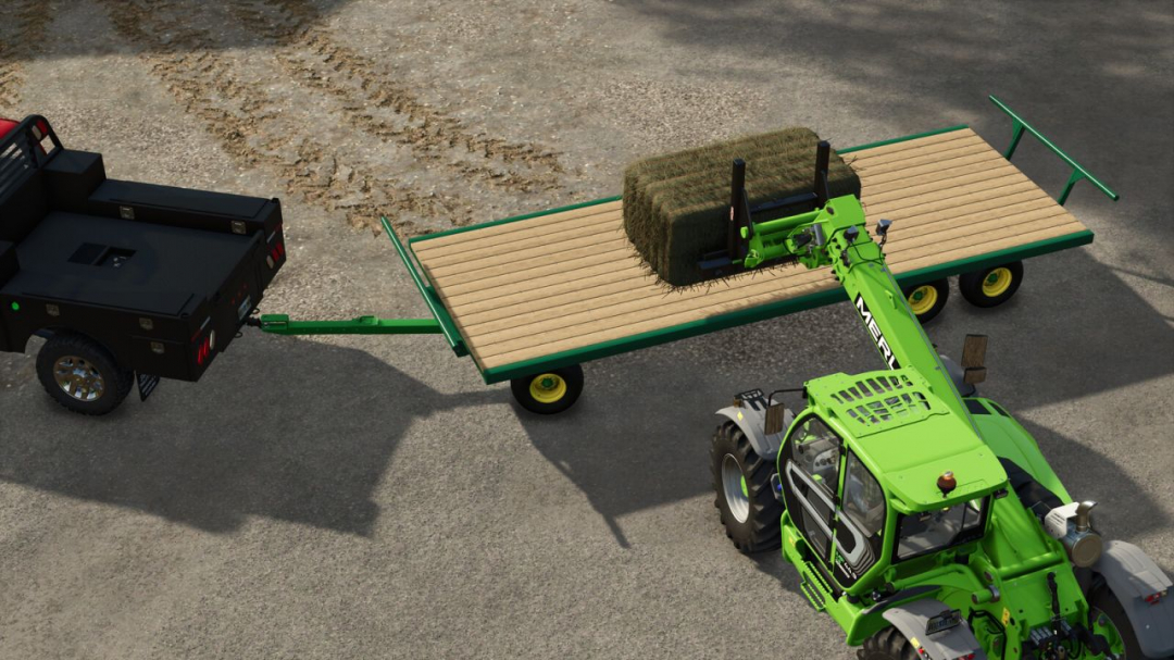 John Deere 1275 Bale Wagons V1.0
