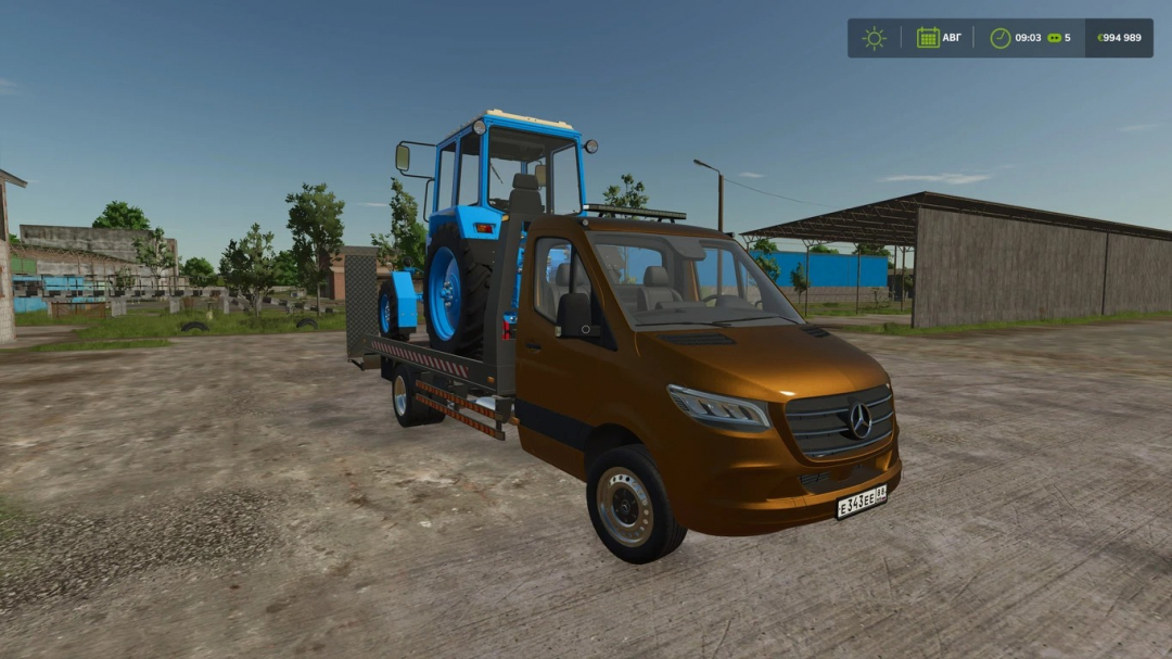 Mercedes-Benz Sprinter W910 tow truck V1.0