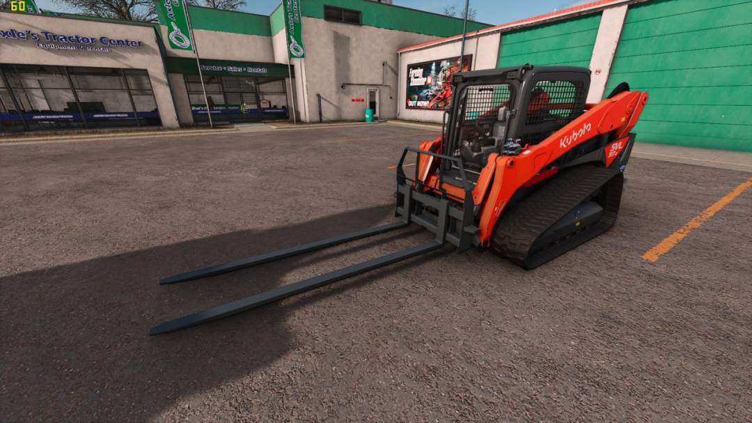 Pallet with Tension Belts & Long Pallet Forks V1.0