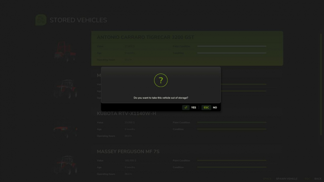 Vehicle Shop Storage V1.0.0.1
