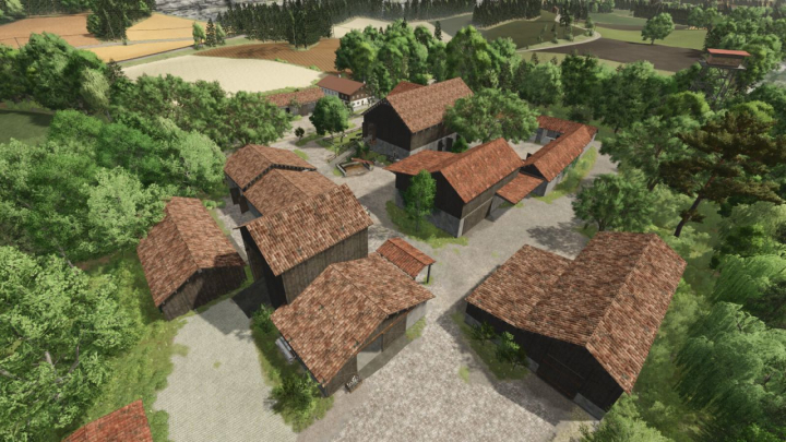 fs25-mods,  Bavarian Farm Buildings V1.0