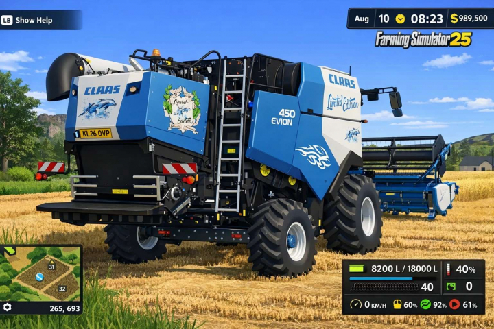 fs25-mods,  Claas Evion 450 Pack Limited Edition v1.0.0.2