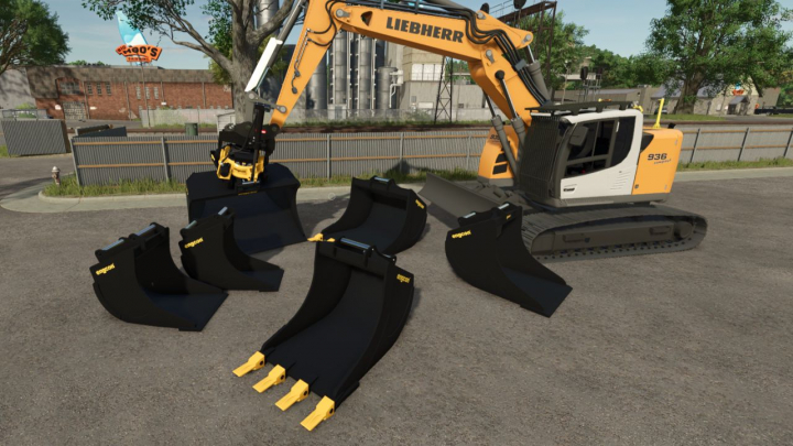fs25-mods,  Engcon Pack 30T V1.0.0.2