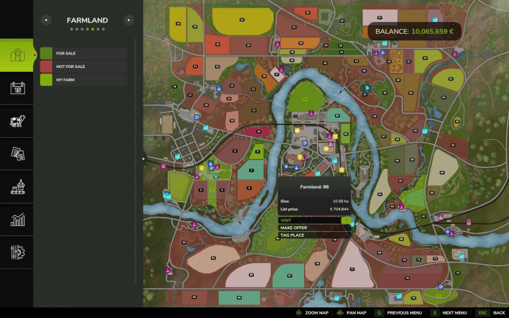 fs25-mods,  Farmland Market v1.0