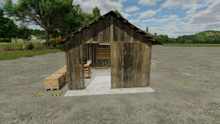 fs25-mods,  Old Carpenter Shack V1.0