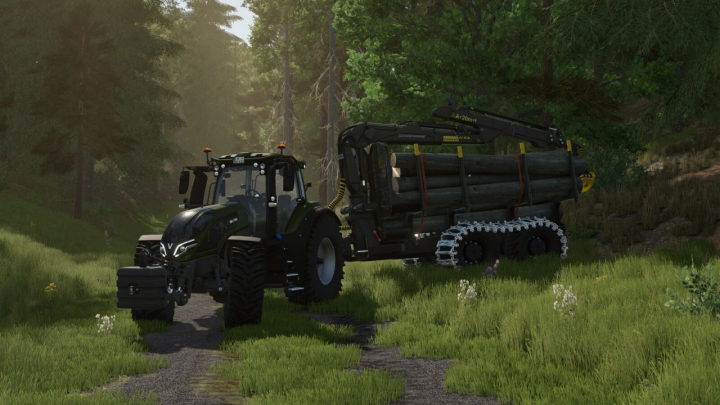 fs25-mods,  Ponsse Forwarder Trailer V1.0.0.1