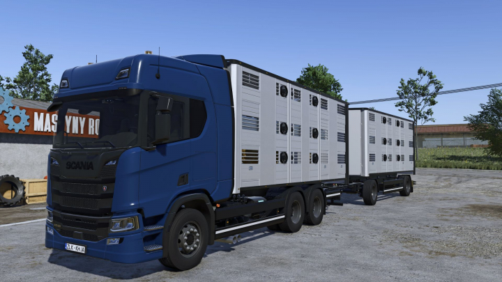 fs25-mods,  Scania R animal transport V1.0